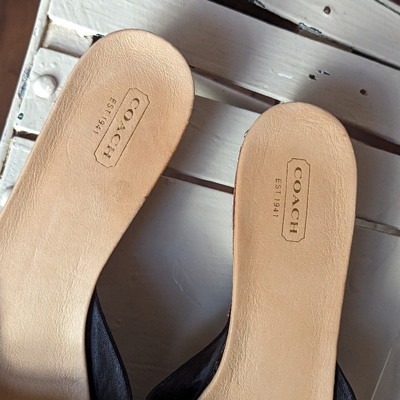 Coach wood slides - Picture 9 of 15